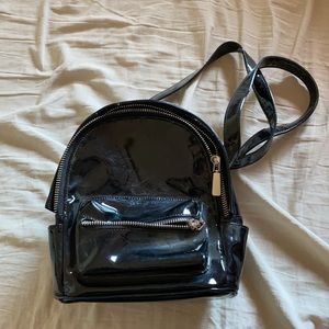 Black Mini Backpack